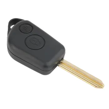 

New Replacement Uncut Remote Key Fob Case Shell 2 Button Fit For CITROEN
