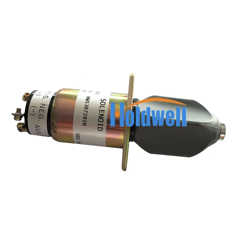 Holdwell 24V Соленоид отключения для генератора ONAN Cummins 0307-2820-01