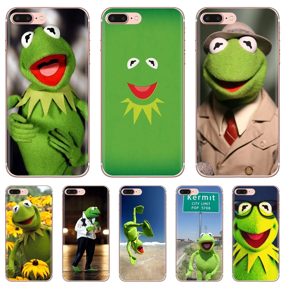 Мягкий чехол для Xiaomi mi Redmi Note 3 4 4X 5 6 7 8 8t 9 9s 9t 10 pro lite Kermit-S-Frog-The-Muppets | Мобильные
