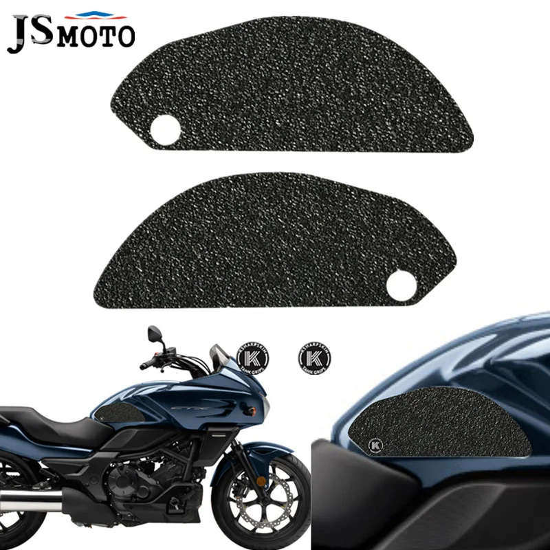 Motorcycle Sticker For HONDA CTX700N CTX 700N 2018 Gas Fuel Tank Traction Pad Stickers Rubber Side Knee Grip Protector Decals