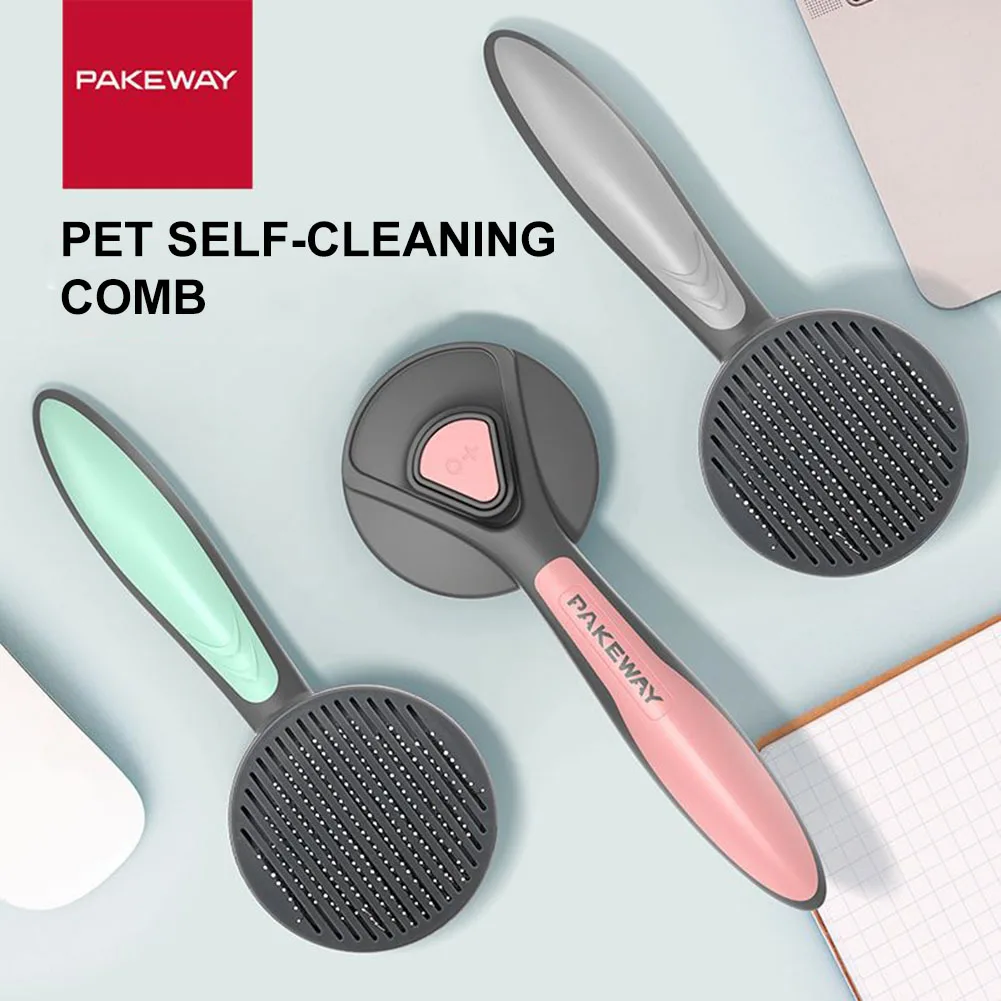 Brosse de Massage pour animaux de compagnie, peigne
