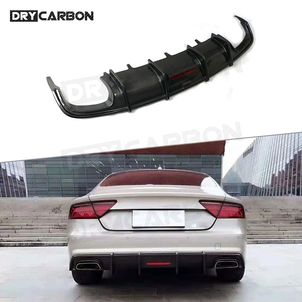 

Автомобильный спойлер из углеродного волокна для Audi A7 S7 Sport 2016 -2019 K