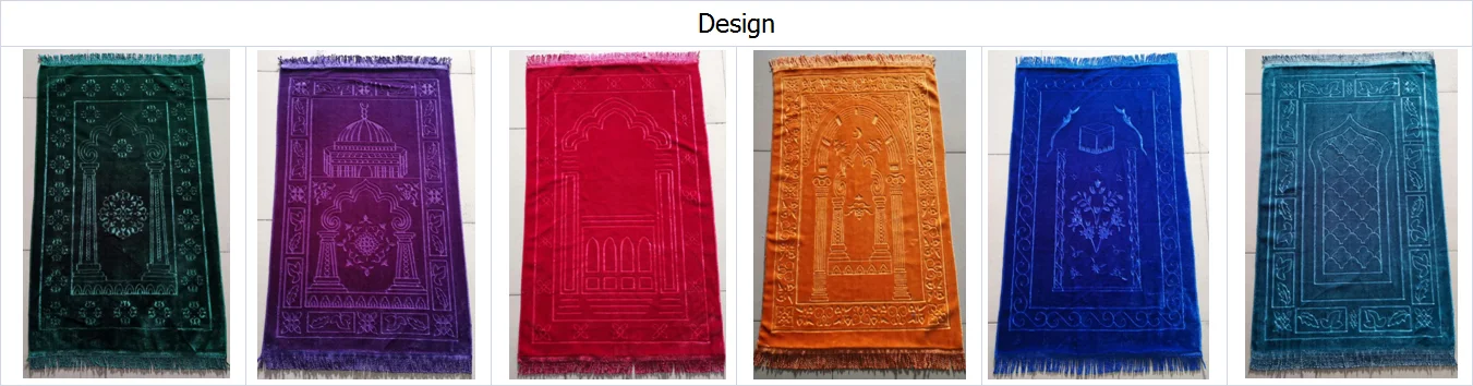 Muslim Deluxe Soft Prayer Rug Home - Islamic Gifts