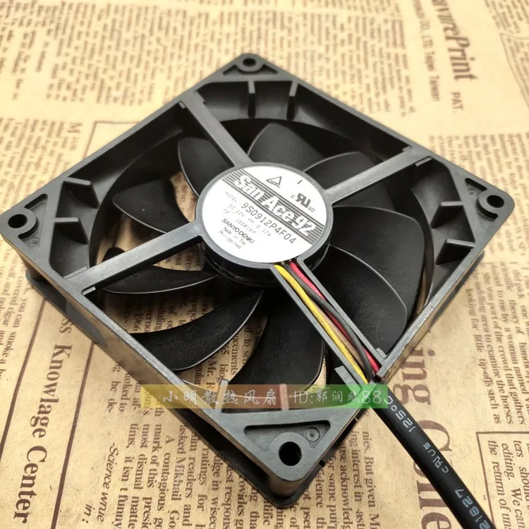 9225 PWM(9 см) 9S0912P4F04 12v 0.17A защиты электродвигателя Вентилятор охлаждения