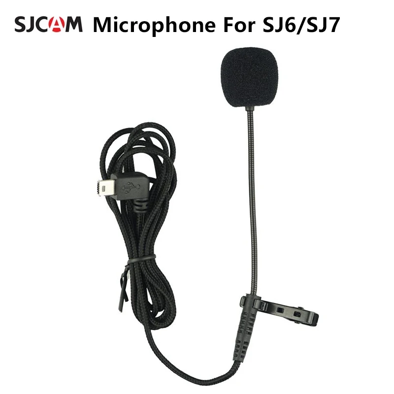 Sj6 External Microphone Mic For Sjcam Sj6 Legend / Sj7 Star / Sj360 Action  Camera Accessories - Sports & Action Video Cameras Accessories - AliExpress