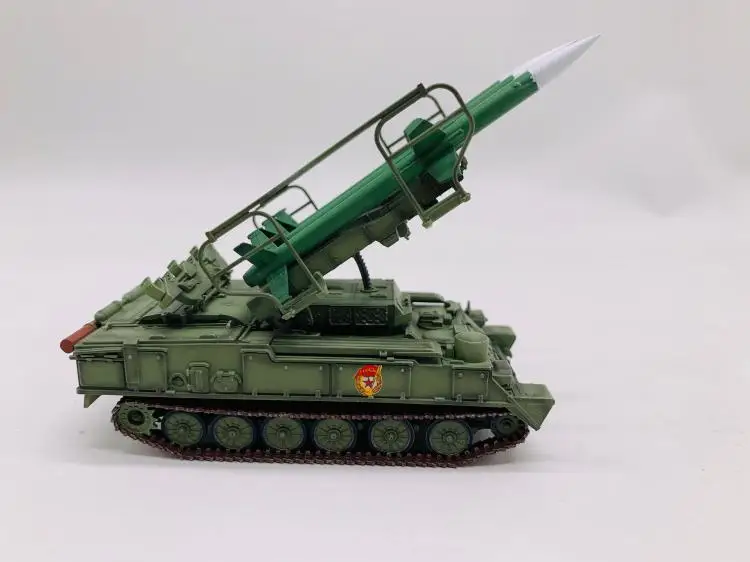 1: 72 российский СССР Восточная Германия Sa-6 ракета-носитель ПВО модель танка готовая цветная модель