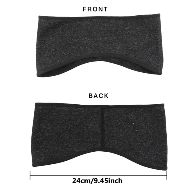 Windproof Headband Sports Fleece Warm Yoga Hair Band Sports Gym Sweatband Running Headband Ear Protection Sport