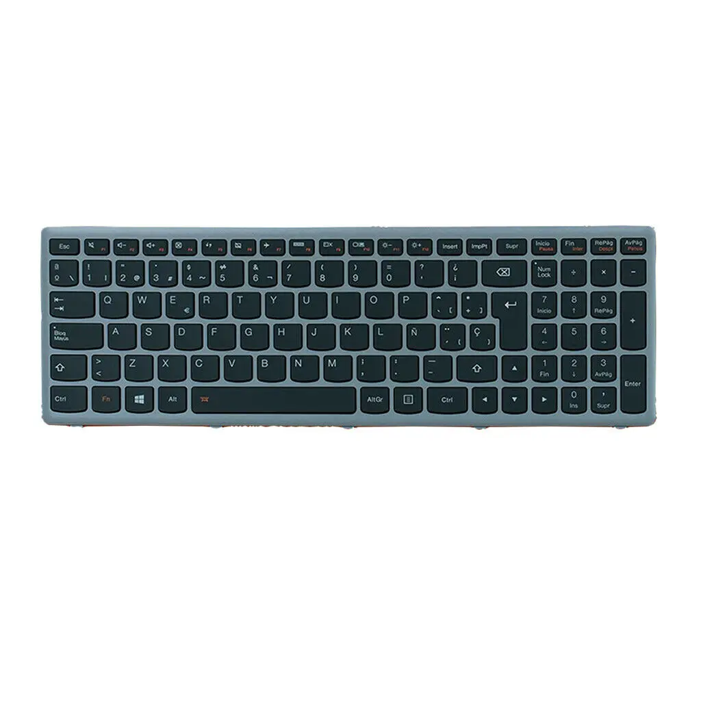 Для ноутбука lenovo IdeaPad G500C стандартная клавиатура с испанской раскладкой черный SP