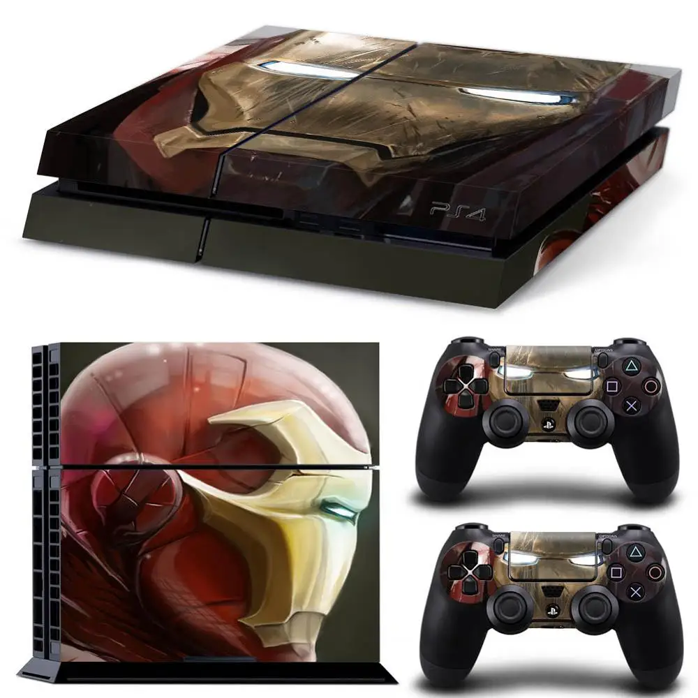 For ps4 pro Виниловая пленка наклейка Аксессуары для Ps4 Pro тонкая кожная консоль для sony Playstation 4 Pro консоль наклейки Marvel скины для Ps4pro - Цвет: For ps4 pro