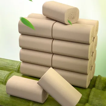 

Skin-friendly Pumping Paper Hollow Replacement Roll Paper Print Interesting Toilet Table Kitchen Bamboo Papers Napkin