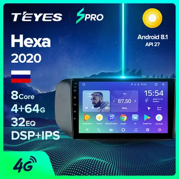 

TEYES SPRO For Tata Hexa 2020 Car Radio Multimedia Video Player Navigation GPS Android 8.1 No 2din 2 din dvd