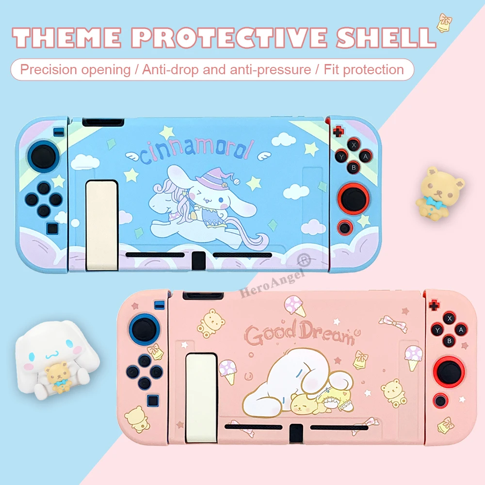 Nintendo Switch用のカラフルなソフトtpuケース 犬用のかわいいケース ニンテンドースイッチ用のスキンアクセサリー ブルー Cases Aliexpress