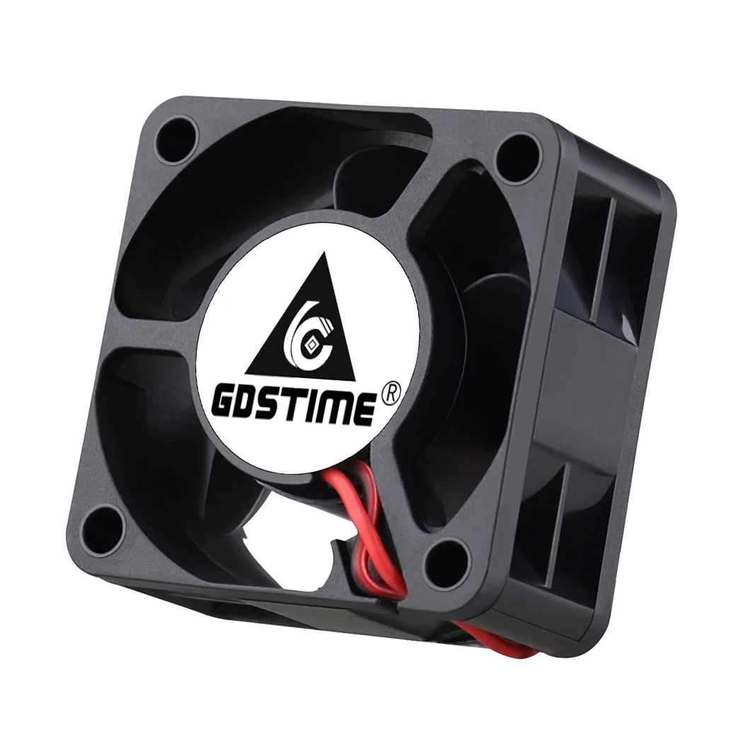 Gdstime-mini Case do Computador Ventilador de Refrigeração Manga de Rolamento de Esferas 2pin 4cm 40x40x20 mm 40 mm 24v 12v 5v 4020 4020 Peças 2 - Imagem 4