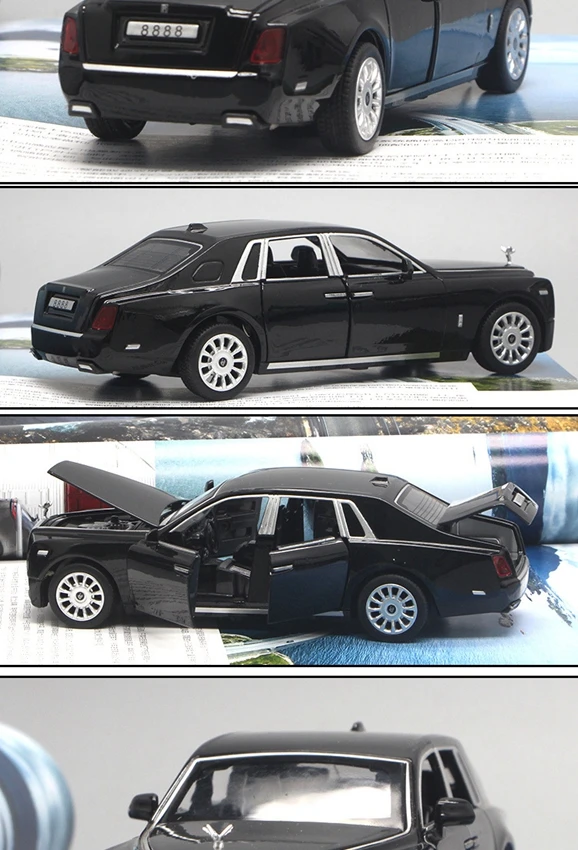 1:28, роскошная модель автомобиля, сплав, звук и светильник, вытяните назад, 6 дверей, бутик, модель автомобиля, детские игрушки, подарки на день рождения