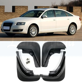 

ACCESSORIES 4PCS/SET FIT FOR AUDI A6 (C6) 2006 2007 2008 2009 2010 SEDAN MUD FLAP FLAPS SPLASH GUARD MUDGUARD