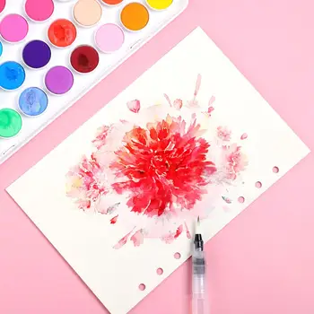 

1pc Or 6pcs/set Simple Painting Scriptliner Water Pen Brush Markers Water Color Brush Pen Art Supplies Drawing Tool