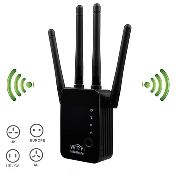 

Mini Wifi Wireless Router Repeater Signal Amplifier Range Extender 300Mbps Home LFX-ING
