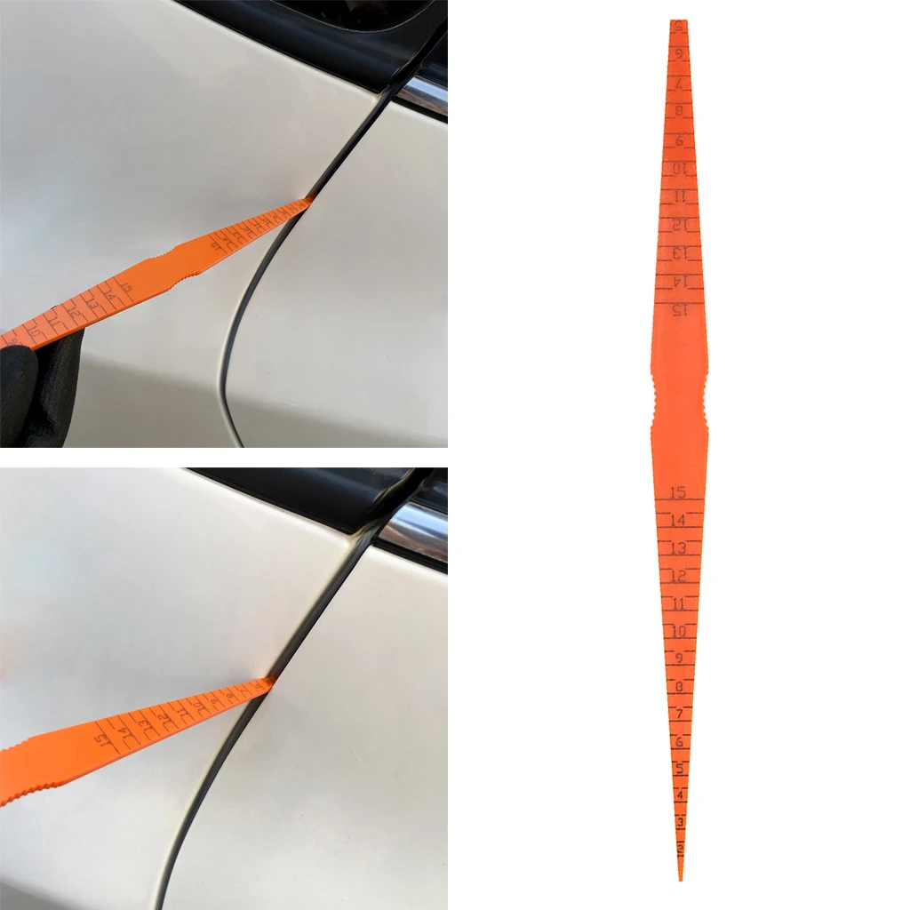 Panel Gap Alignment Gauge Taper Feeler Gauge Measuring Tool for Car Auto Vehicle