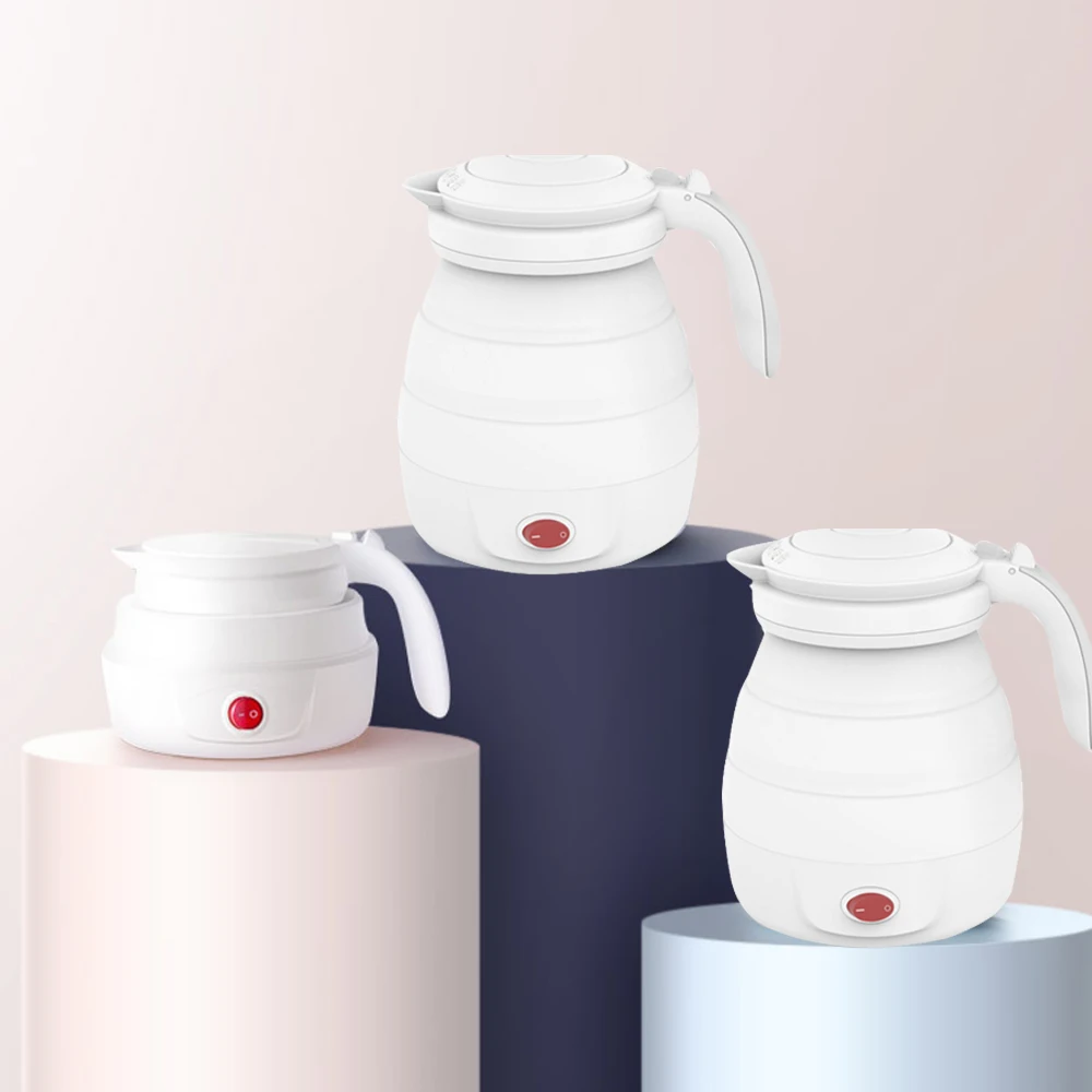 

Electric Teakettle Electric Kettle Kettle Intelligent Safe Convenient Foldable 800ML 850-1100W Outdoor Travel Boiling Water