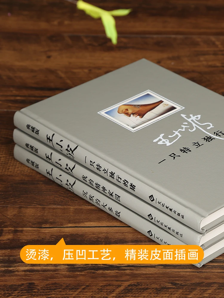 Wang Xiaobo's Complete работает свинка maverick+ молчаливое большинство+ мой духовный дом