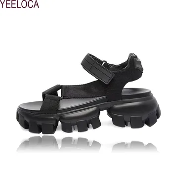 

Brand new womens flats heels sandals casual summer 2020 female women's sandal shoes platform 4.5 cmhigh quality!