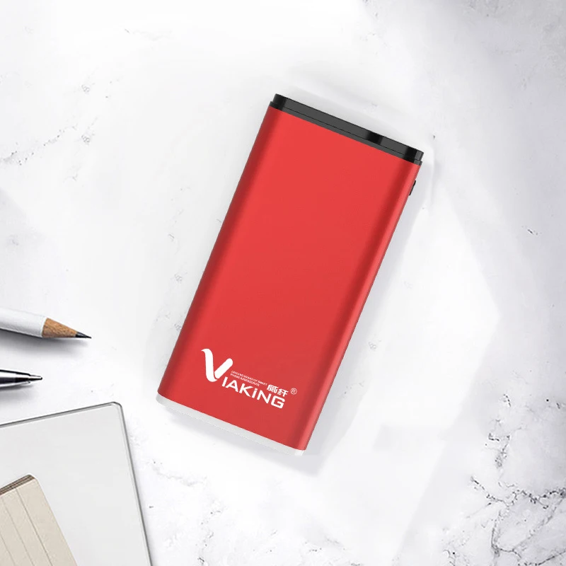 Band New power Bank 20000 светодиодный фонарь мА · ч светодиодный цифровой дисплей Портативный зарядный внешний аккумулятор для Xiaomi Iphone - Цвет: Red