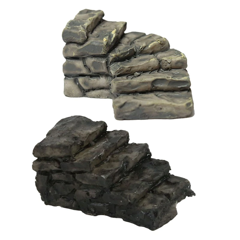 Новый-миниатюрный смоляный мост Лестница Сад Фея орнамент цветочный горшок