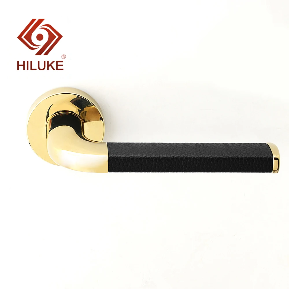 

HILUKE european leather interior rosette skin Door handle