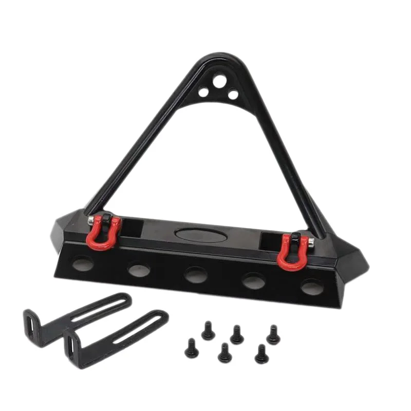 

Metal Front Bumper Crawler Single Motor Winch for 1/10 RC Rock Car Axial SCX10 90046 RC Car Parts