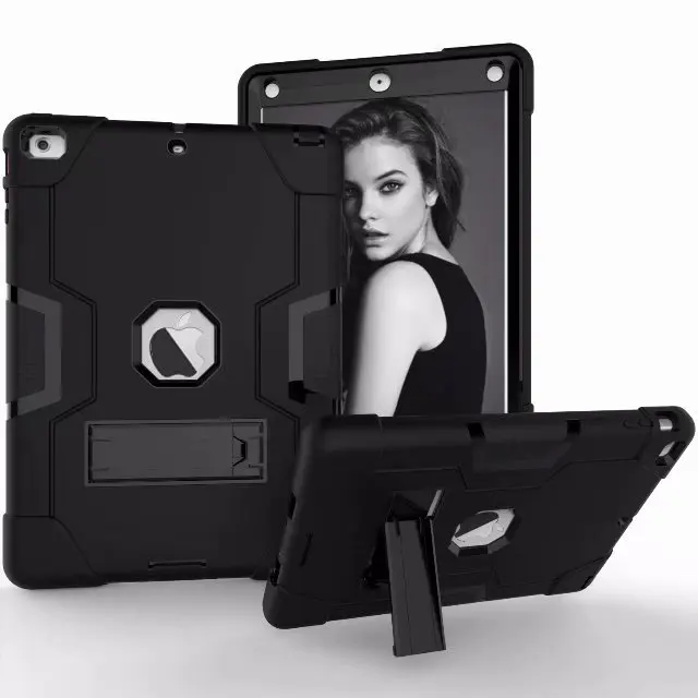 Бронированный чехол для Apple ipad 5 ipad air 9,7 дюймов безопасный сверхпрочный силиконовый Жесткий Чехол для Apple ipad 5 9,7 дюймов чехол для планшета