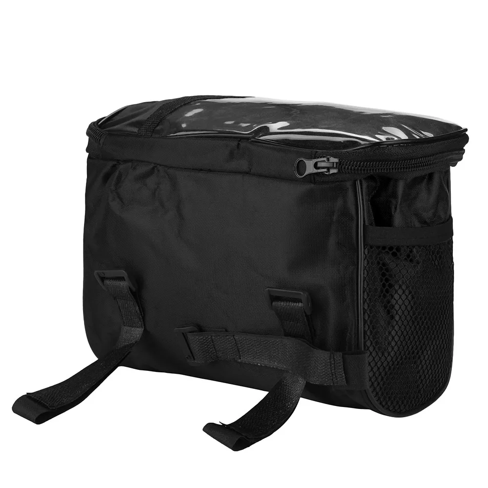 Size 21.5x13.5x16cm Bicycle Bags Front Tube Panniers Touch Screen Cycling Phone Bag Case Mountain Bike Handlebar Phone Pouch
