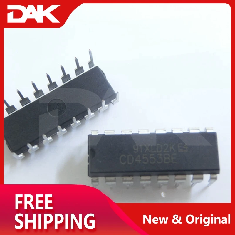 5 шт. CD4553BE 16DIP IC чип