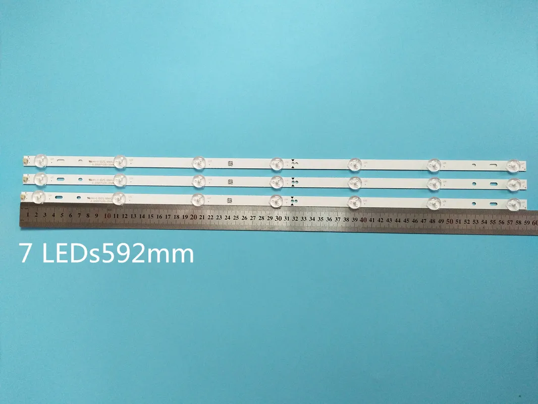 

592 военные leva luz низший conduzida da lâmpada para 32-7 "tv lcd JL.D32071235-334AS-M