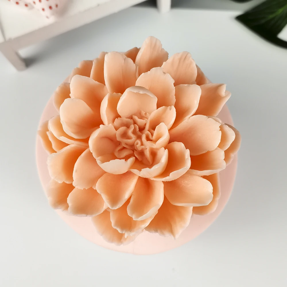 3D beautiful flower rose Silicone Mold Bouquet of roses Soap Molds Clay  Resin Gypsum Chocolate Candle Mold