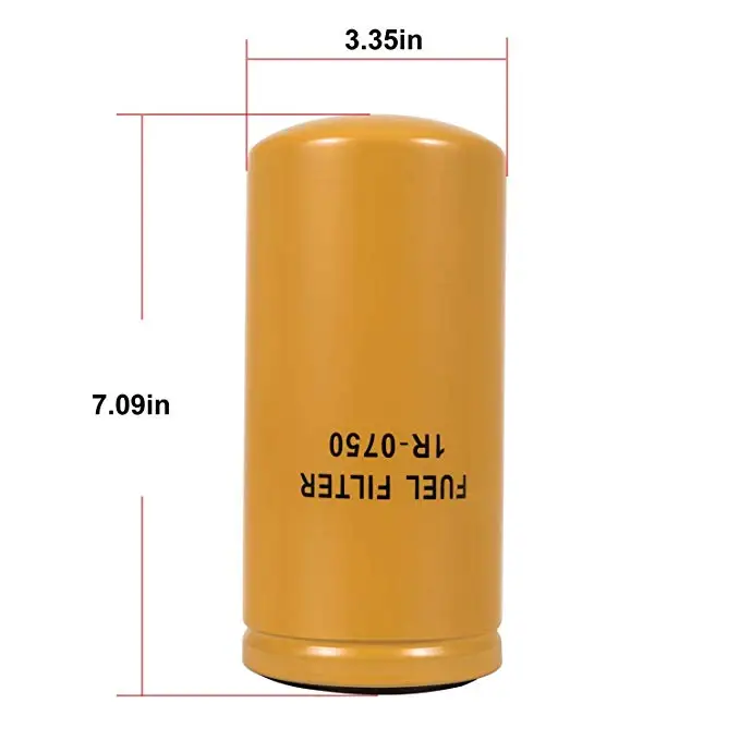 1R-0750 Расширенный высокоэффективный топливный фильтр Multipack, 2 микрон Целлюлозный фильтр(1 шт