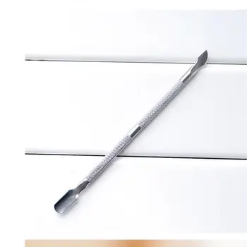 

2 Way Spoon Stainless Steel Cuticle Pusher Cutter Pedicure 921