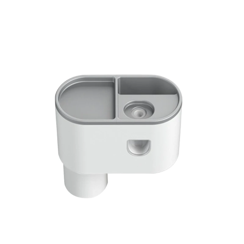 

Toothbrush Holder Automatic Toothpaste Squeezer Wall Mounted Storage Rack 203F