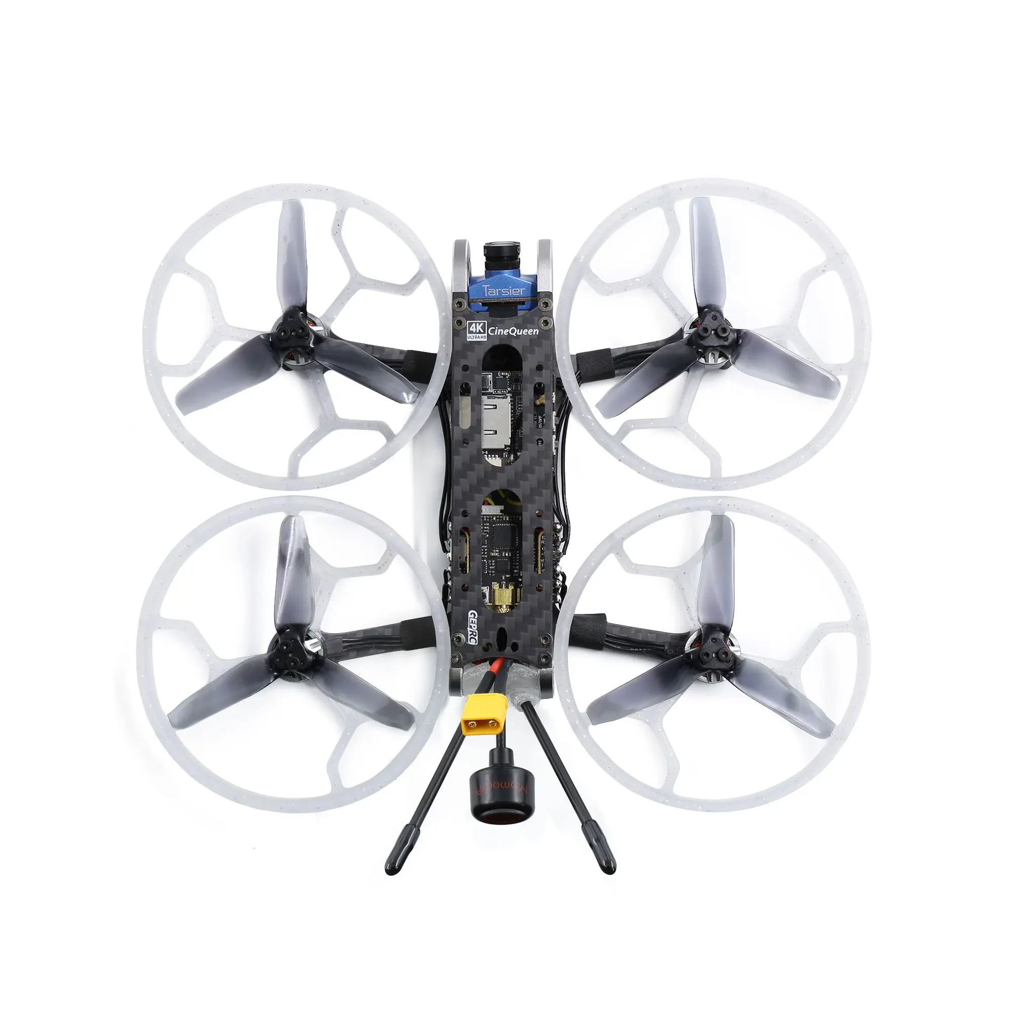 Новое поступление GEPRC CineQueen Caddx Tarsier V2 4K камера 3 дюйма CineWhoop стабильный V2 F4 ESC 1206 3600KV мотор для FPV гоночного дрона