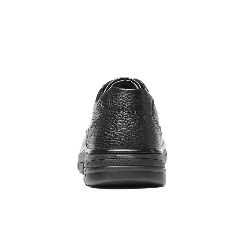 Mens formal shoes business Stylish comfortable Gentleman's formal shoes men middle aged casual shoes dad flats