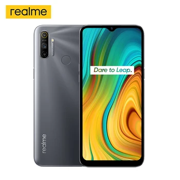 

Realme C3 Mobile Phone 6.5" Mini-drop Fullscreen 3GB RAM 32GB Helio G70 Octa Core 5MP Front Camera 5000mAh Android Smartphone