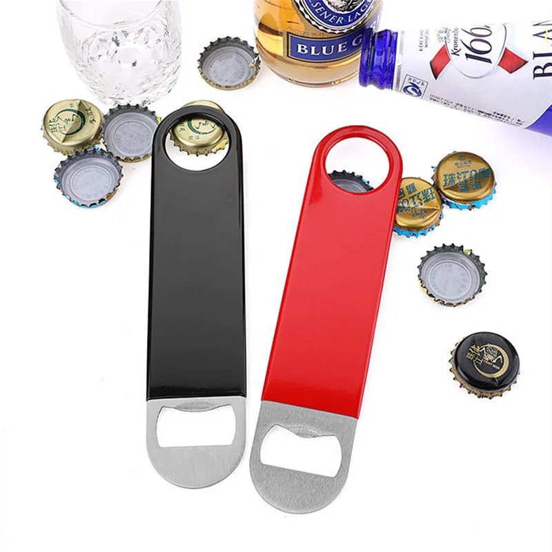 Stainless Steel Board Bottle Opener Beer Openers Kitchen Bar bottle opener kitchen tools