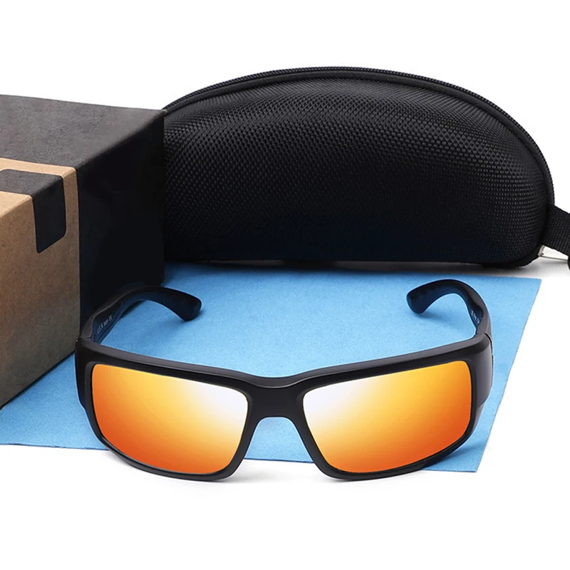 Najtaniej Nowy spolaryzowane okulary mężczyźni jazdy odcienie męskie Fantial marka projekt w stylu Vintage kwadratowe okulary przeciwsłoneczne okulary sportowe dla mężczyzn gogle