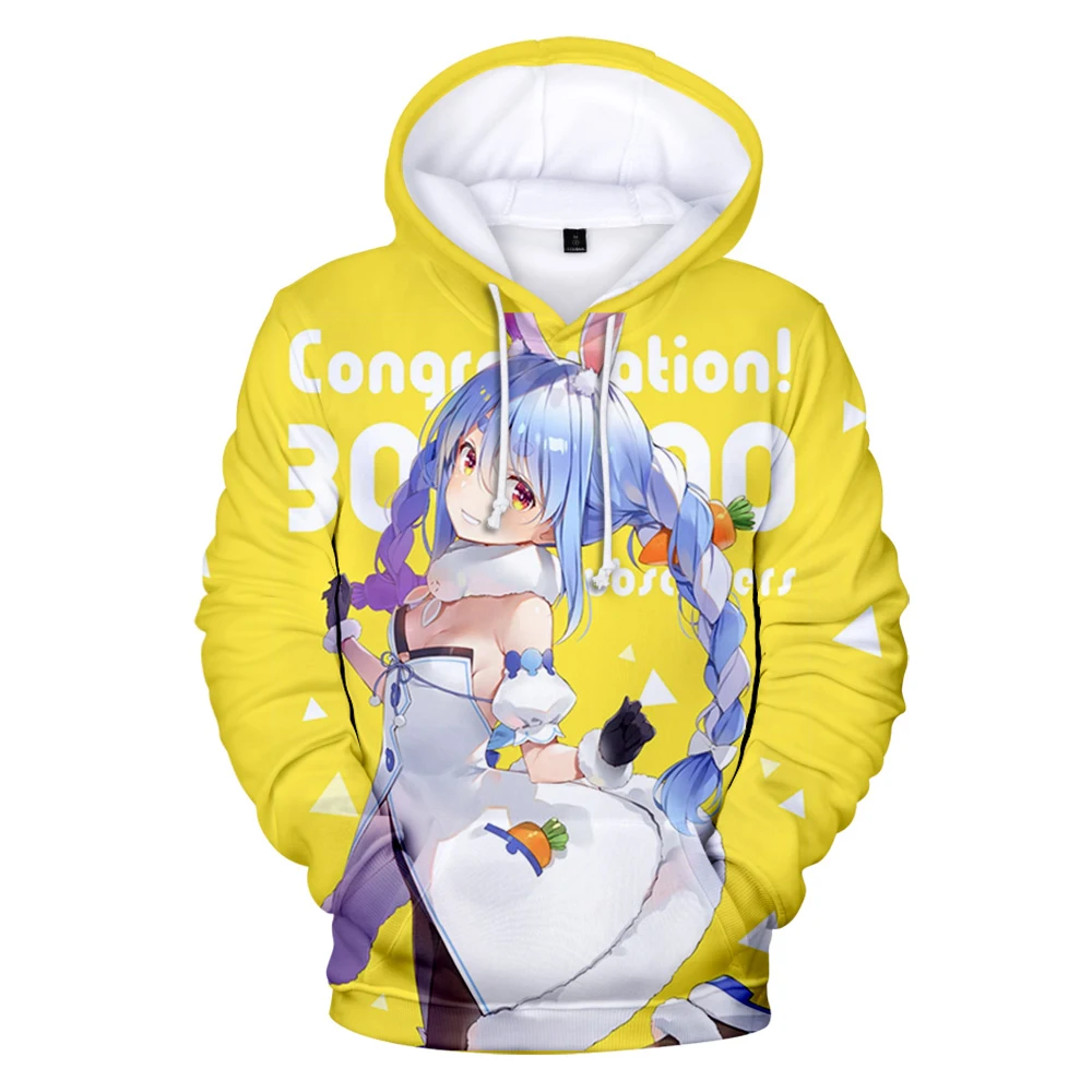 

Толстовка для косплея по мотивам японского аниме «Усада пекора», свитшот для женщин и мужчин в стиле Харадзюку, уличная одежда, пуловер в стиле хип-хоп, куртка с капюшоном, спортивный костюм для мужчин