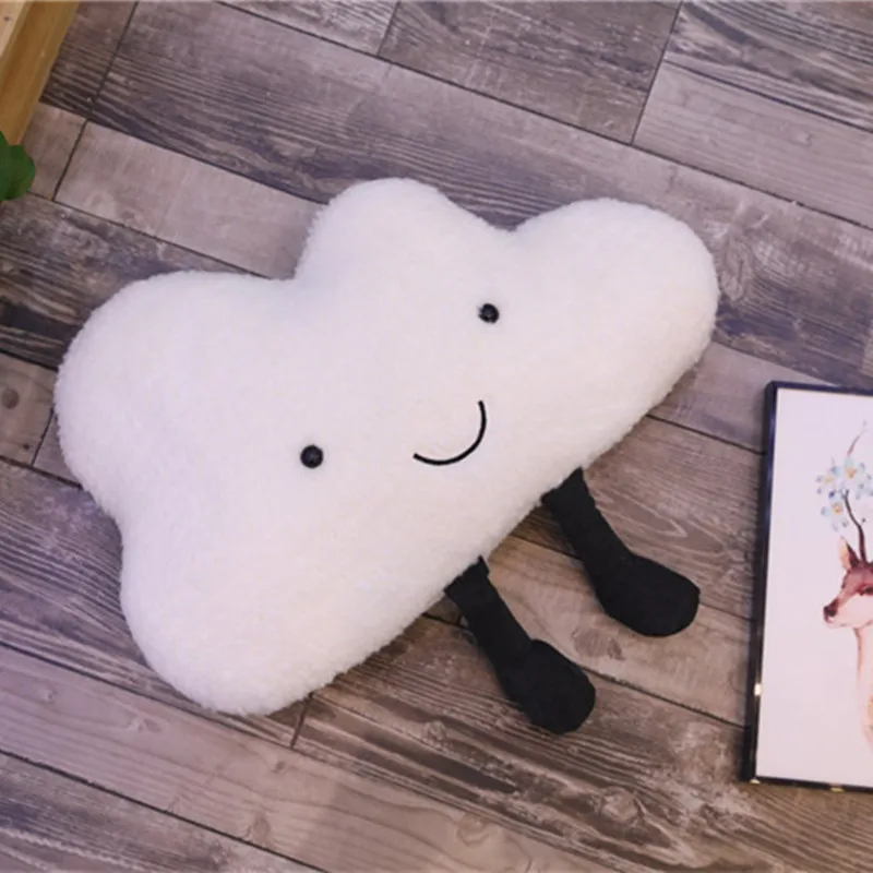 25 см Kawaii пышные облака мягкие подушки Simulaiton облака плюшевые игрушки подарки на день рождения для детей для спокойного сна игрушки куклы