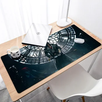 

Large Size Anti-slip Mouse Pad Keyboard Mat Oversized LOL PUBG mouse pad custom precision sewing table mat Assassin's Creed