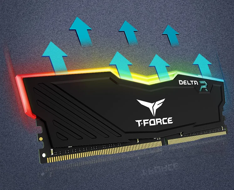 TEAMGROUP T-Force Delta RGB DDR4 32GB 16GB 8GB 3600MHz