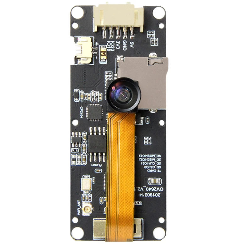 

T-Camera Plus Esp32-Dowdq6 8Mb Spram Camera Module Ov2640 1.3 Inch Display Rear Camera(Fish-Eye Rear Camera)