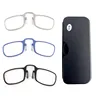 2022 Newest Mini SOS Wallet Reading Glasses Nose Clip on Presbyopic Glasses Men's and Women Men Glass Frame Black High Quality ► Photo 1/6