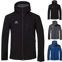 Для мужчин, осень, зима, водонепроницаемые, для рыбалки, катания на лыжах, теплые, мужские, повседневные, модные, водонепроницаемые, сохраняющие тепло куртки, спортивные, уличные пальто