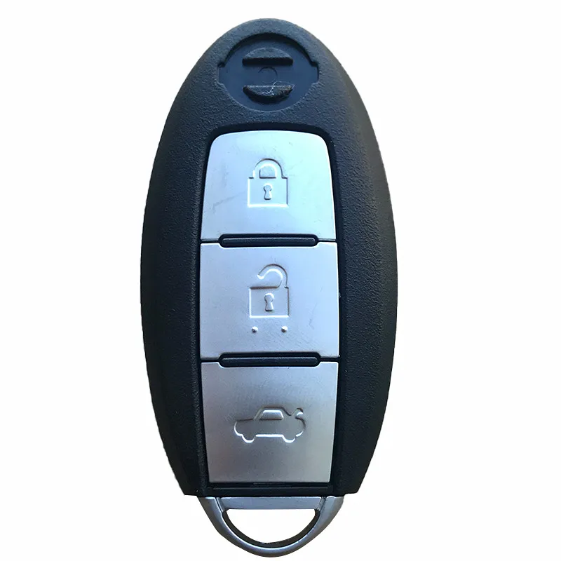 Смарт-пульт дистанционного ключа чехол 2 3 4 кнопки для Nissan Rogue Teana Sentra Versa ALTIMA MAXIMA Sunny - Количество кнопок: 3 Buttons